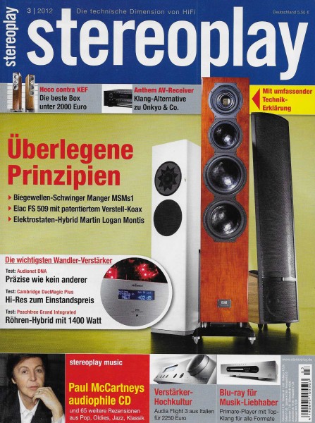 Stereoplay 3/2012 Cover
